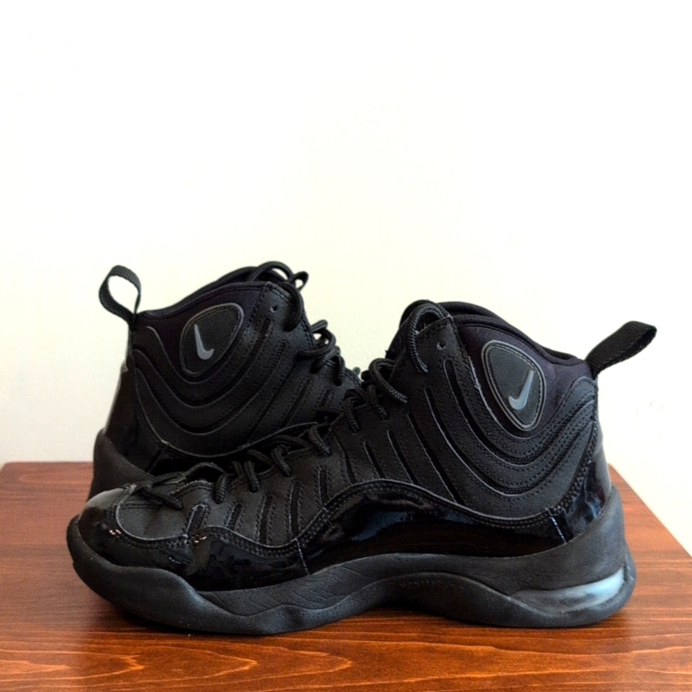 Nike Air Bakin Sz 8 Blackout - Picture 6 of 8
